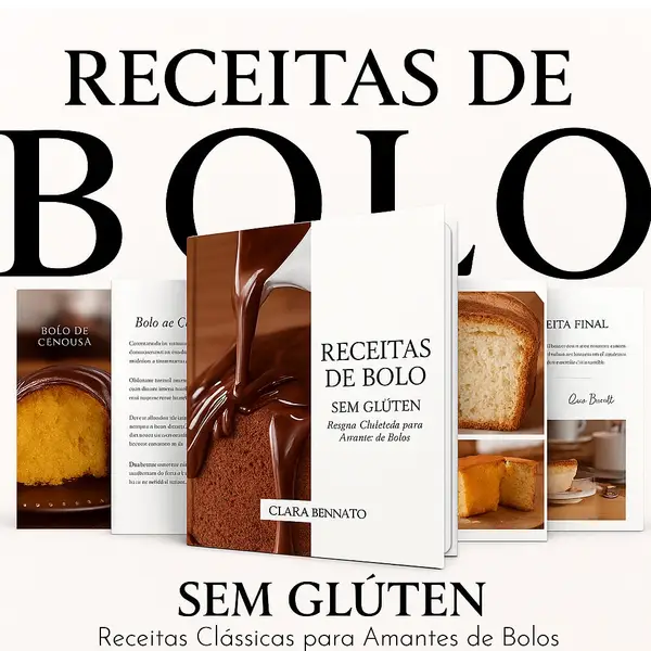 Receitas de Bolo Sem Glúten, Sem Açúcar e Sem Leite.