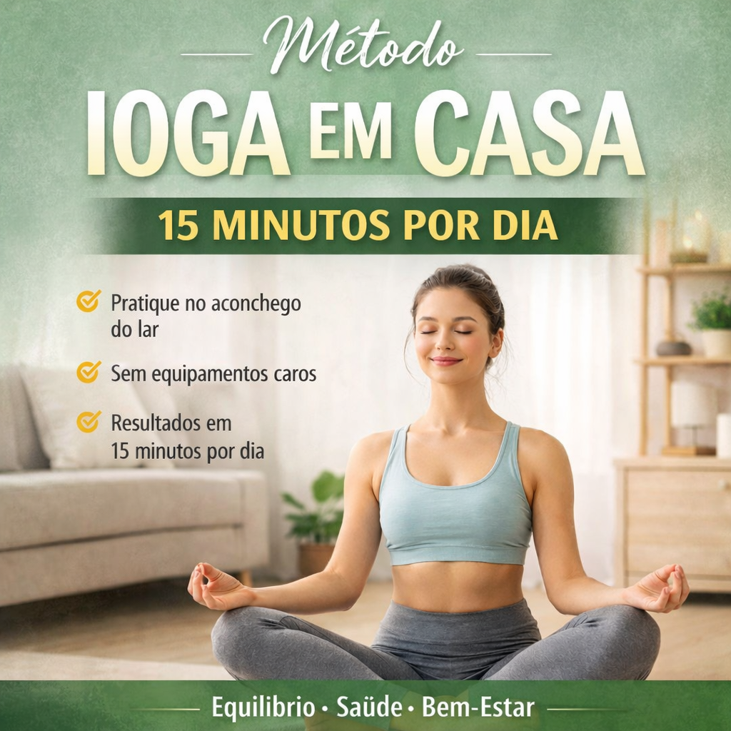 Método Ioga em Casa – 15 Minutos por Dia