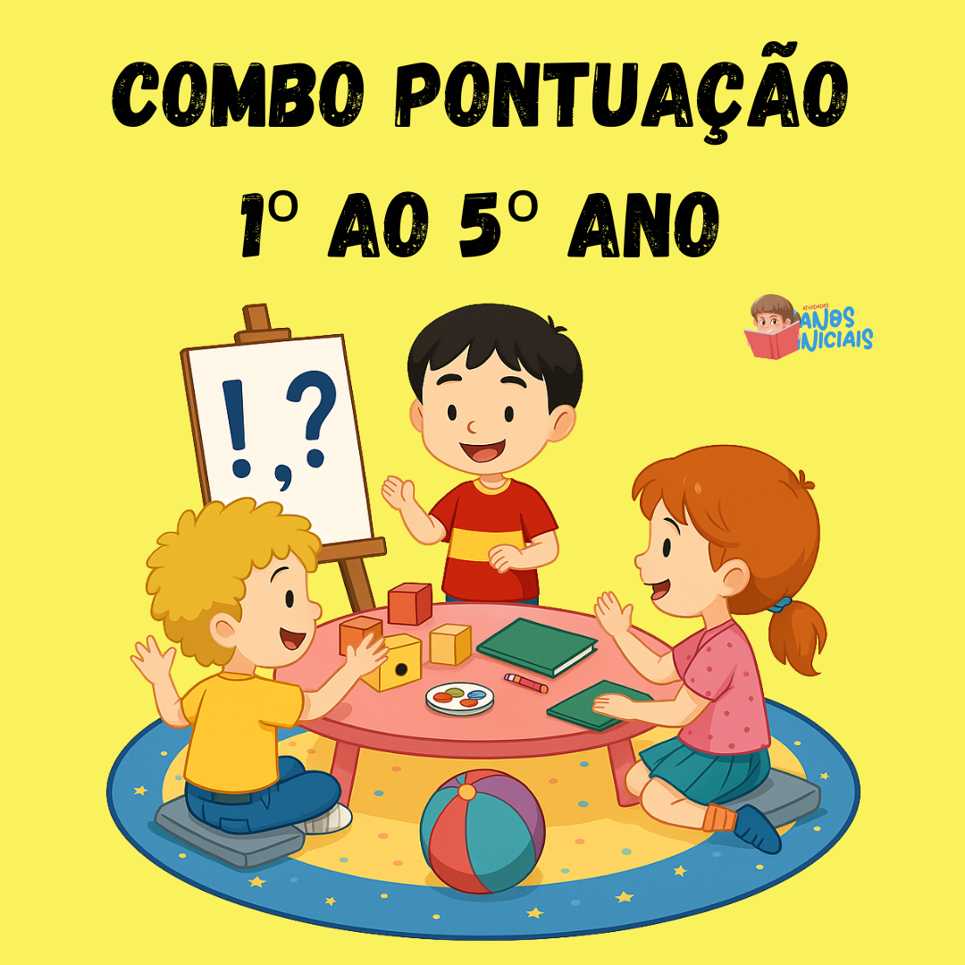 Combo Pontuação 1º ao 5º Ano - Versão Completa