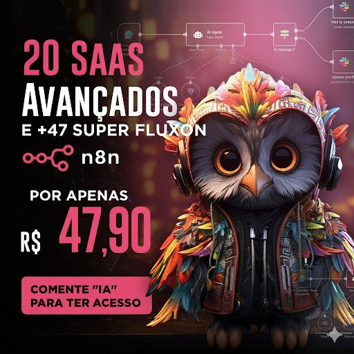 20 SAAS + 47 super fluxos N8N