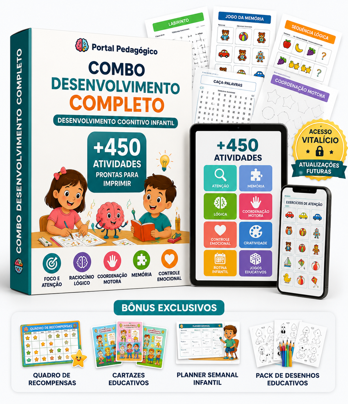 Combo Desenvolvimento Completo